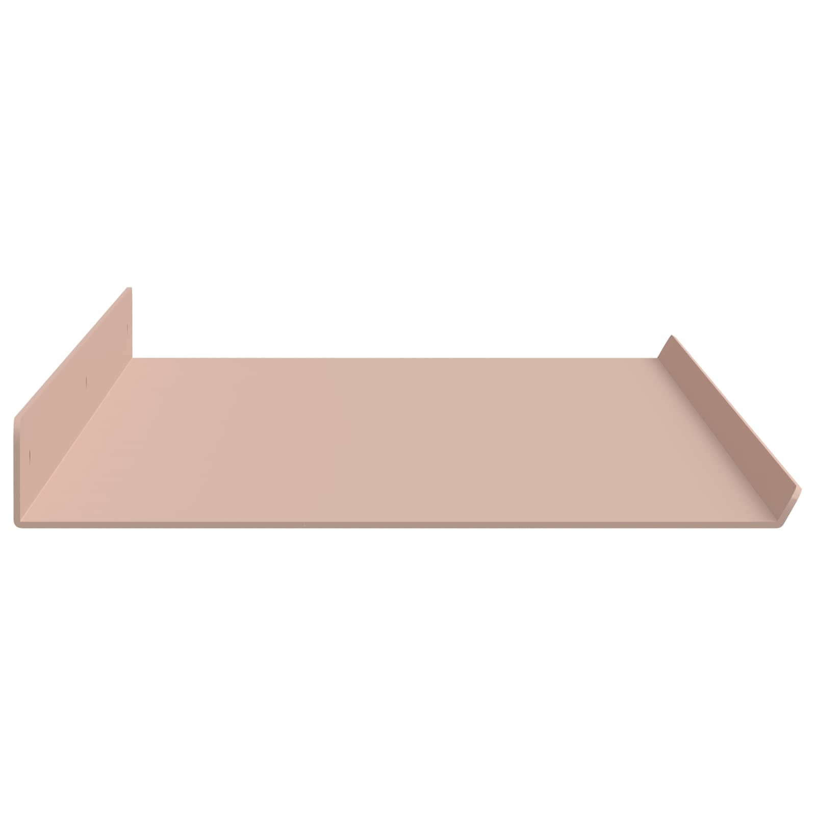 Schwebendes Regal 3 pcs Schwarz 40 x 9 x 2,5 cm Stahl