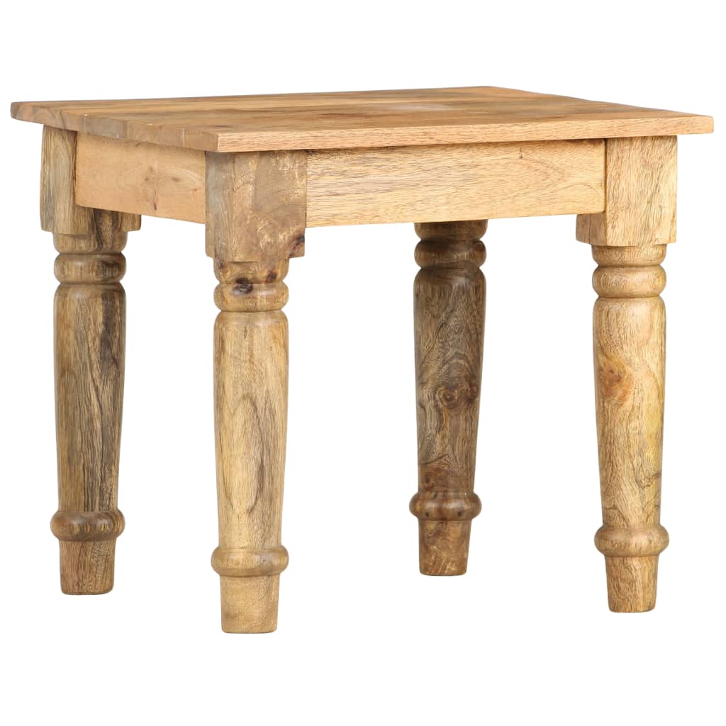 Beistelltisch 43×43×40 cm Massivholz Mango