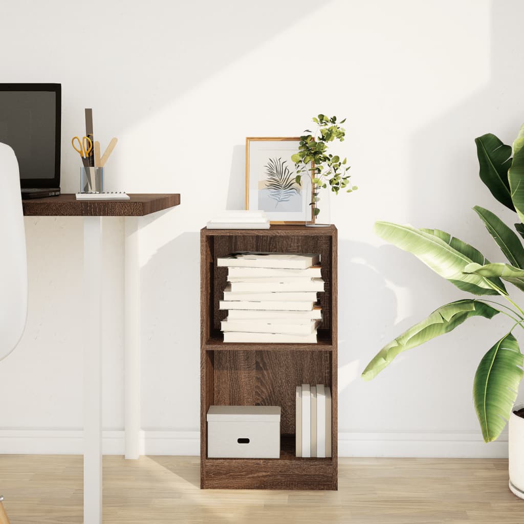 Bücherregal Weiß 40x24x75 cm Holzwerkstoff