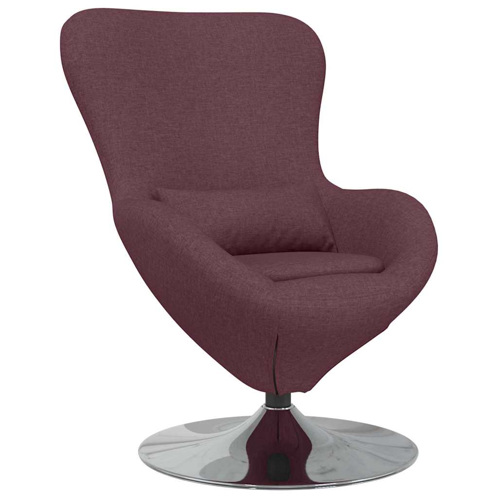 Eiersessel Hellgrau 63 x 73 x 90 cm Stoff
