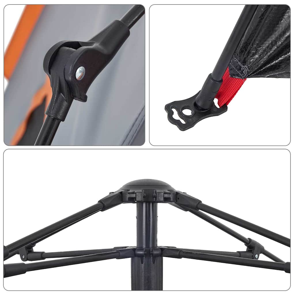Kuppel-Campingzelt 4 Personen Grün Quick Release