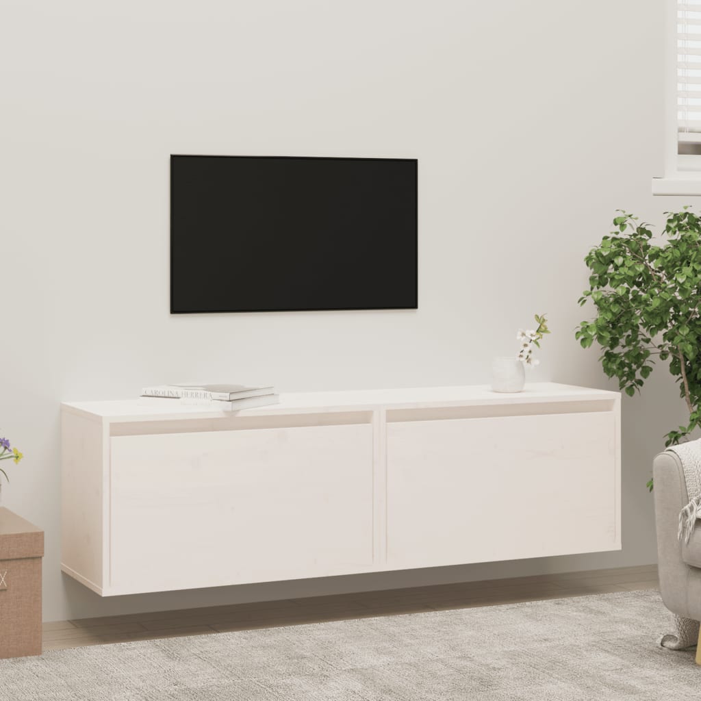 Wandschrank 60x30x35 cm Massivholz Kiefer
