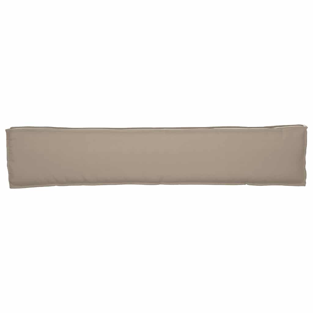 Palettenkissen Anthrazit 200 x 40 x 8 cm Oxford-Stoff