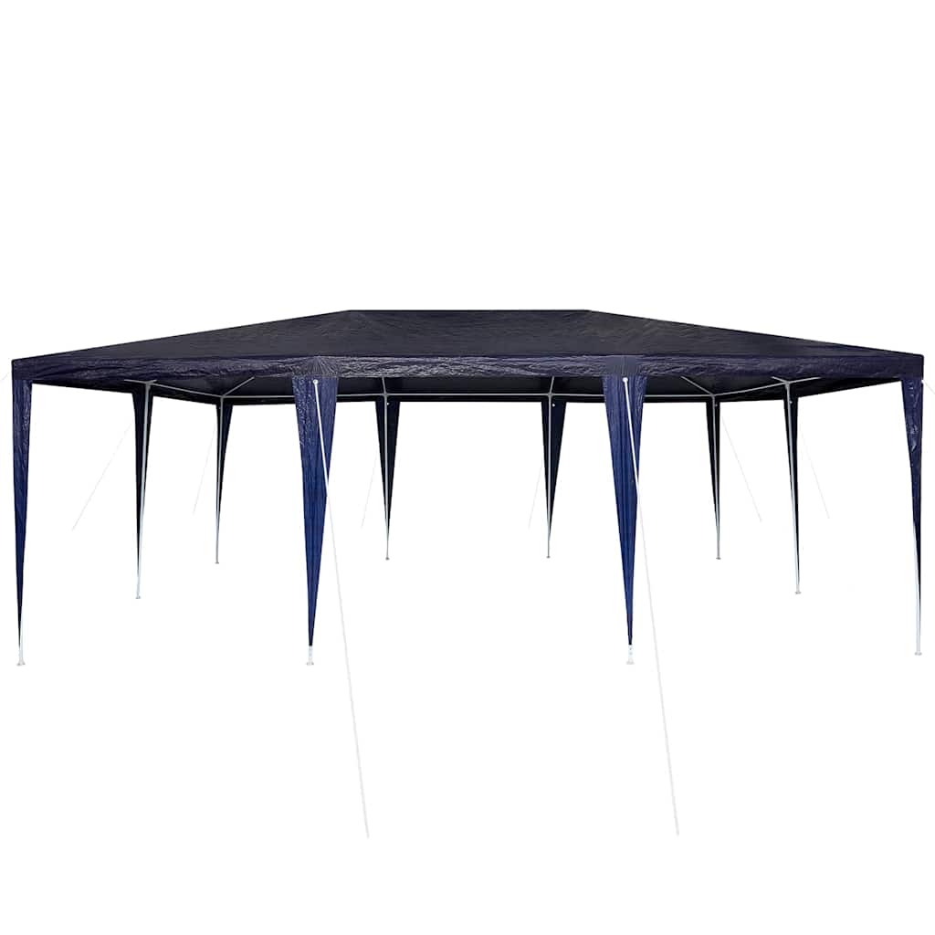 Party-Zelt Weiß 400 x 400 x 266 cm Polyethylen und Stahl