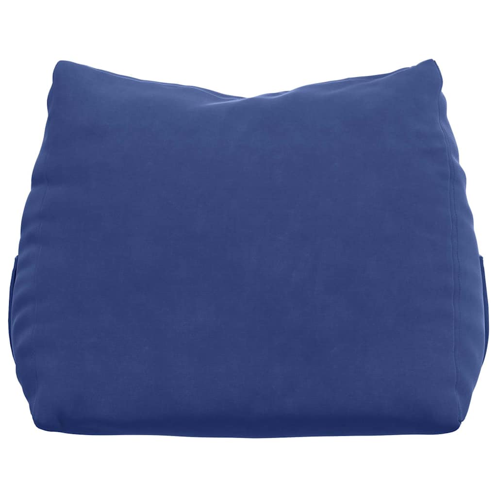 Rückenkissen Blau 45 x 20 x 35 cm Cordstoff