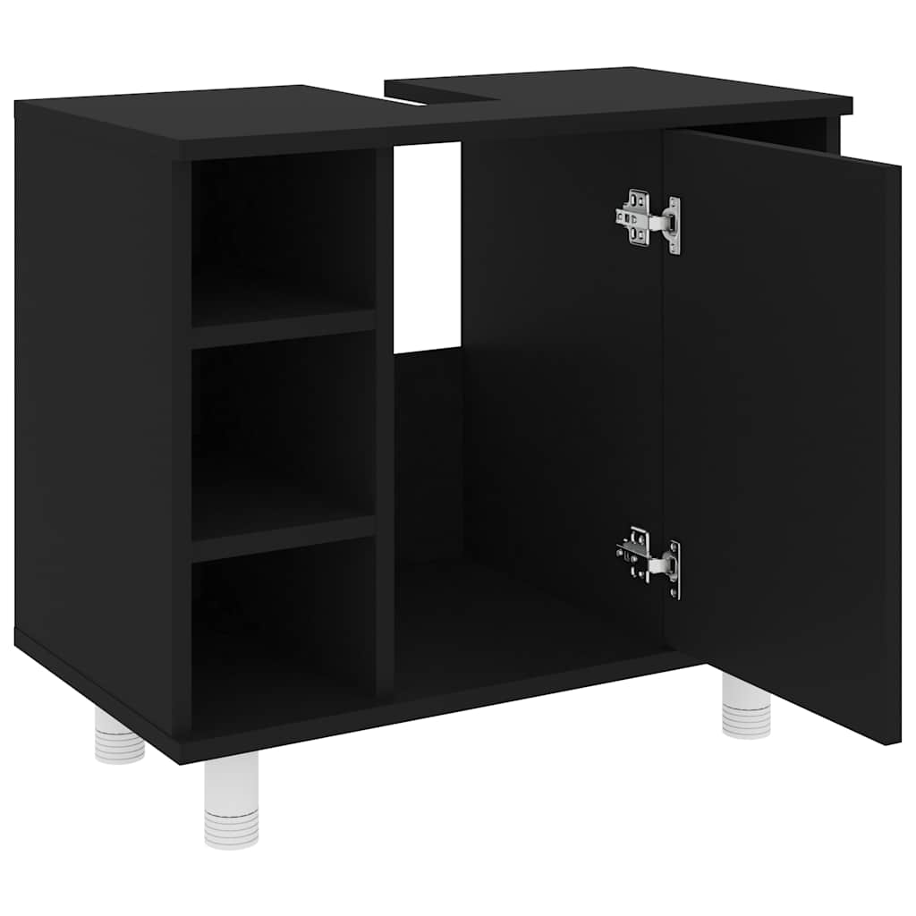 Badezimmerschrank Weiß 60x32x53,5 cm Holzwerkstoff
