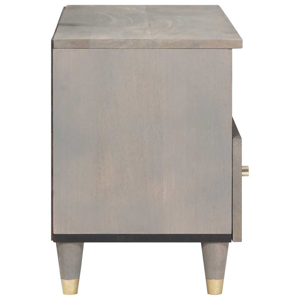 TV-Schränk Honigbraun 70 x 33 x 46 cm Massivholz Mango