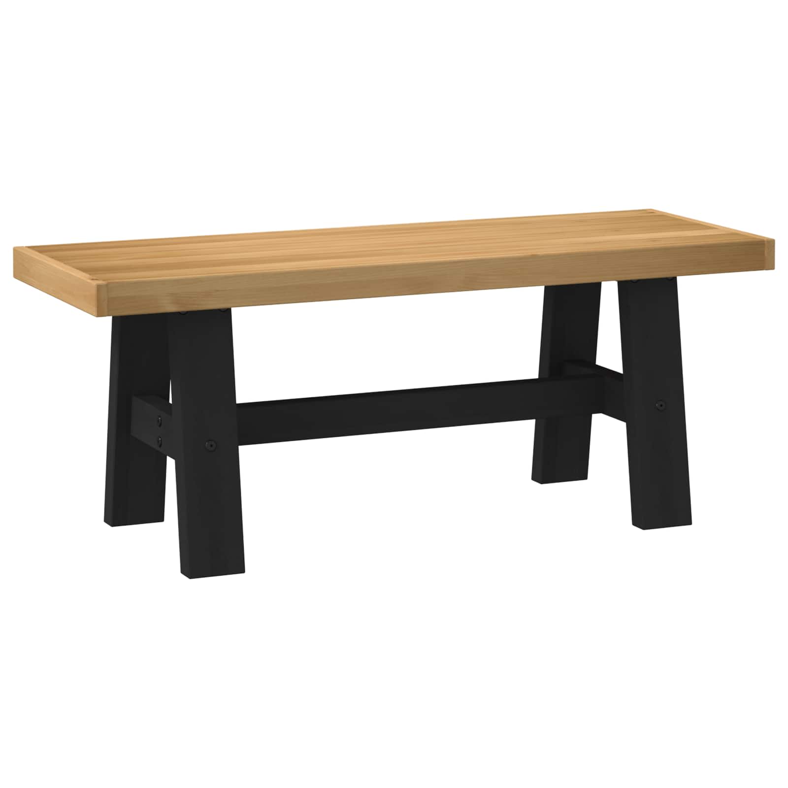 Esstischbank NOAIN 180 x 41 x 45 cm Massives Kiefernholz