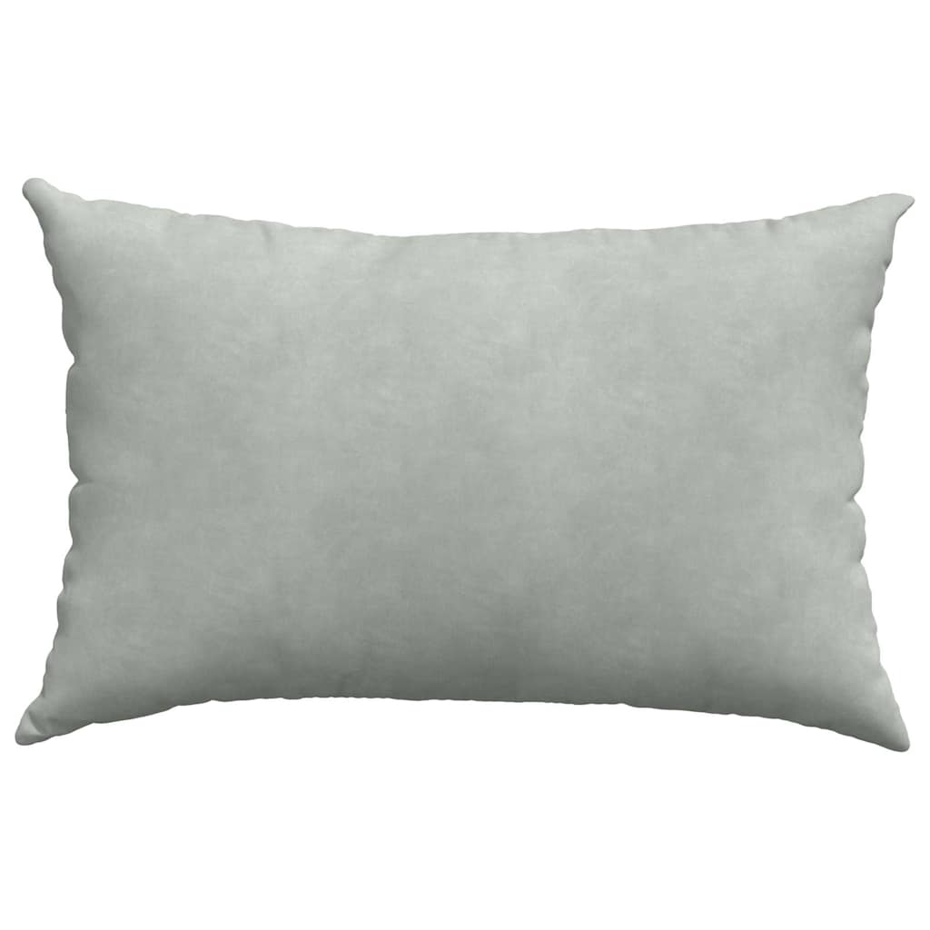 Sofakissen 2 Stück Blau 50 x 30 cm Cordstoff