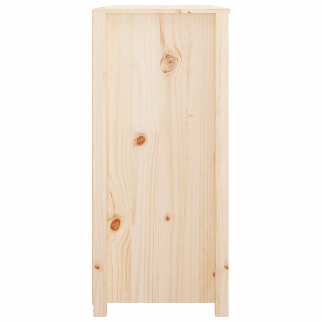 Beistellschrank 100x40x72 cm Massivholz Kiefer