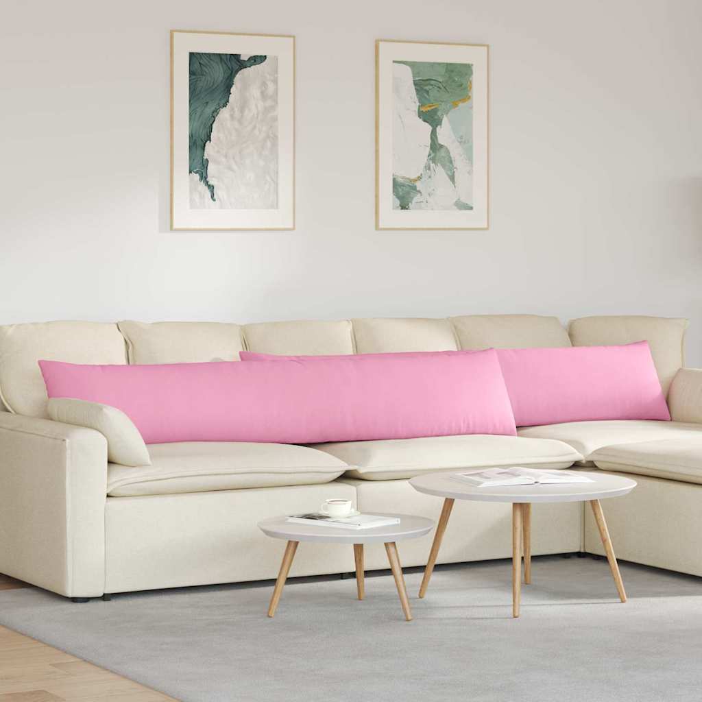 Sofakissen 2 pcs Hellgrau 50 x 30 cm Stoff