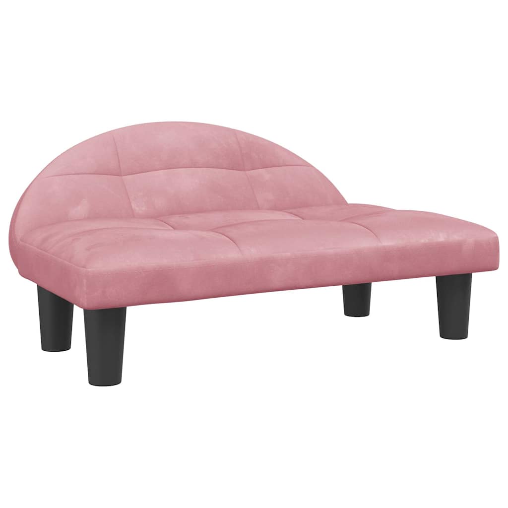 Hundebett Creme 70x52x30 cm Stoff