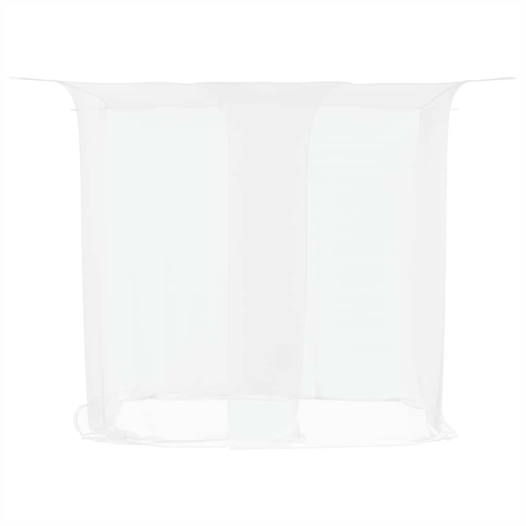 Moskitonetz zum Aufhängen 156 Mesh Weiß 220x100x150 cm