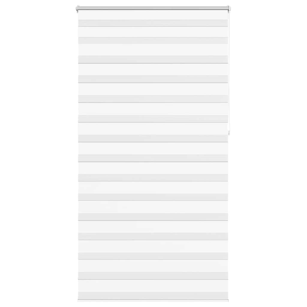 Zebra-Rollo 40,9 x 100 cm, Stoffbreite 36,7 cm, Weiß