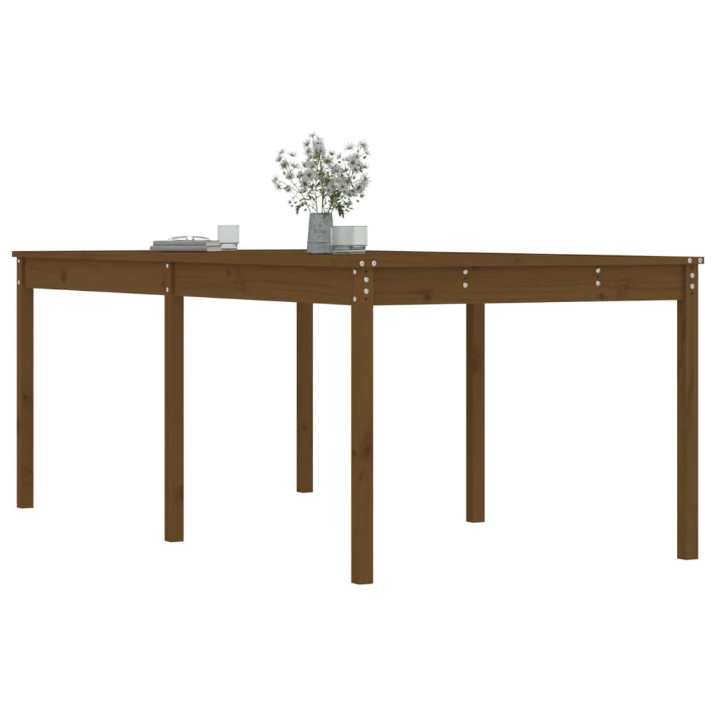 Gartentisch 82,5x82,5x76 cm Massivholz Kiefer