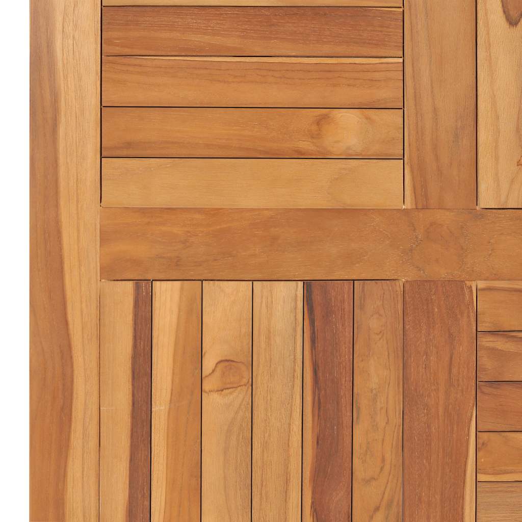 Tischplatte Massivholz Teak Rund 2,5 cm 40 cm
