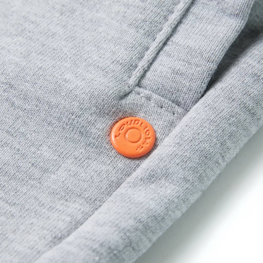 Kindershorts mit Kordelzug Dunkelblau Melange 140