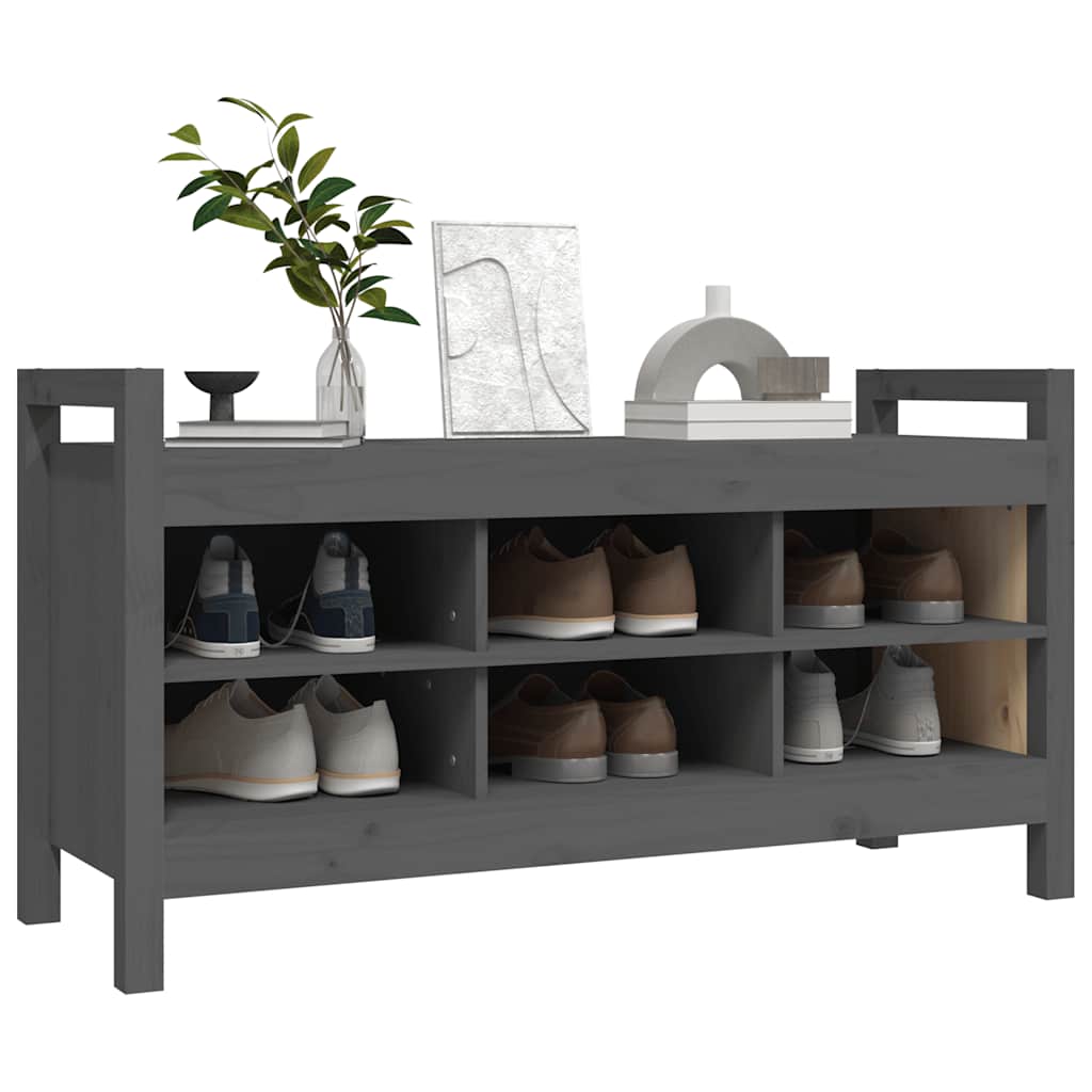 Flurbank 80x40x60 cm Massivholz Kiefer