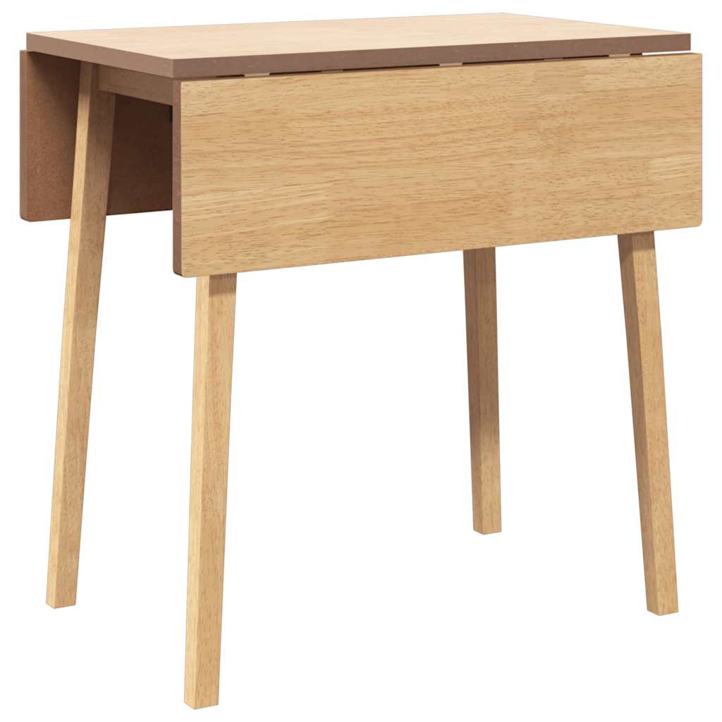 Esstisch Weiß Massivholz Gummibaumholz