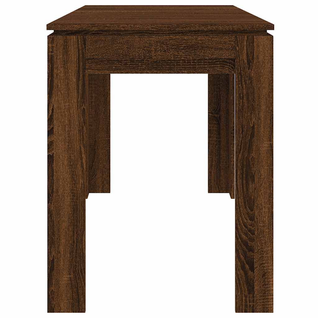 Esstisch Weiß 120x60x76 cm Holzwerkstoff