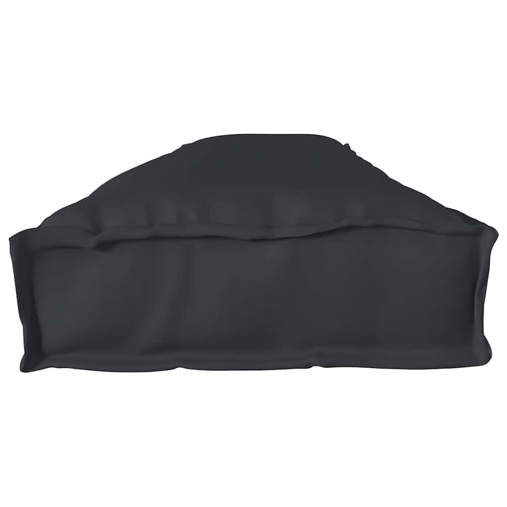 Palettenkissen Anthrazit 200 x 40 x 8 cm Oxford-Stoff