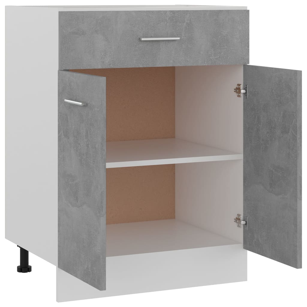 Spülenunterschrank Sonoma-Eiche 80x46x81,5 cm Holzwerkstoff