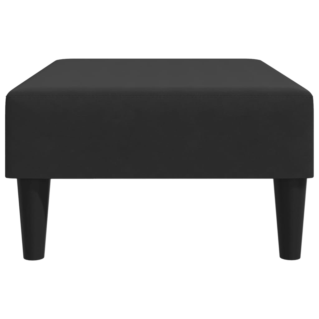 Fußhocker Blau 77x55x31 cm Samt