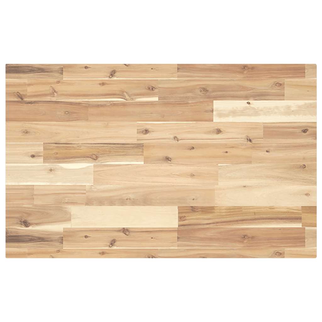 Schreibtischplatte Unbehandelt 60x50x2 cm Massivholz Akazie