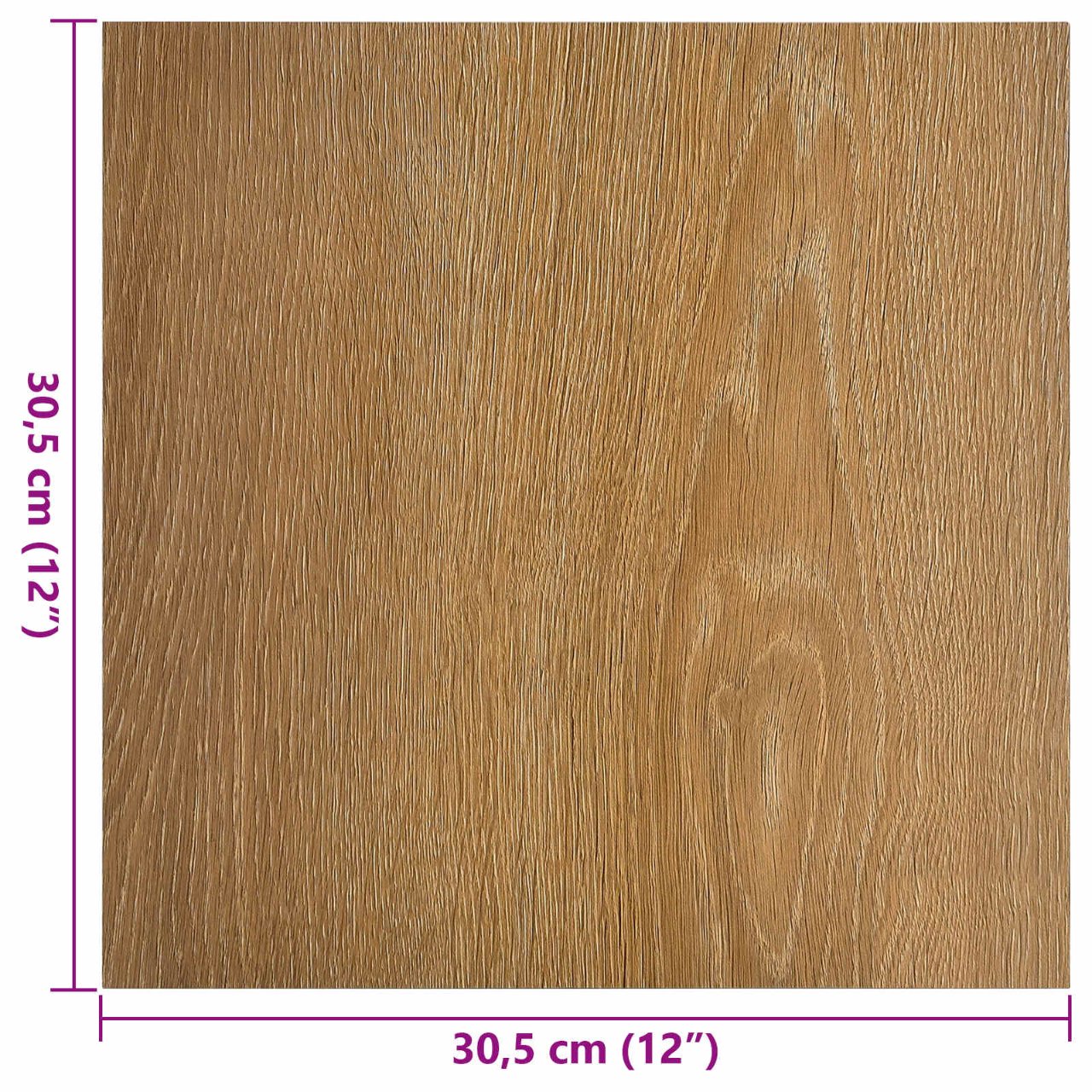 Bodenplanken 55 pcs Schwarz 5,11 m² PVC