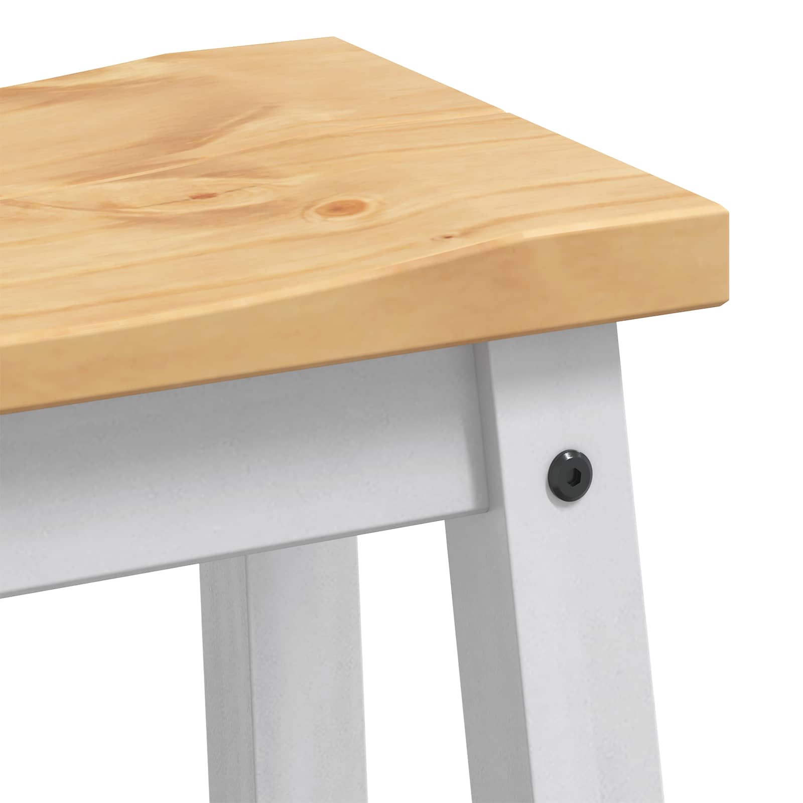 Kücheninsel Set mit Schubladen 3 pcs Honigwachs Massiv-Kiefer