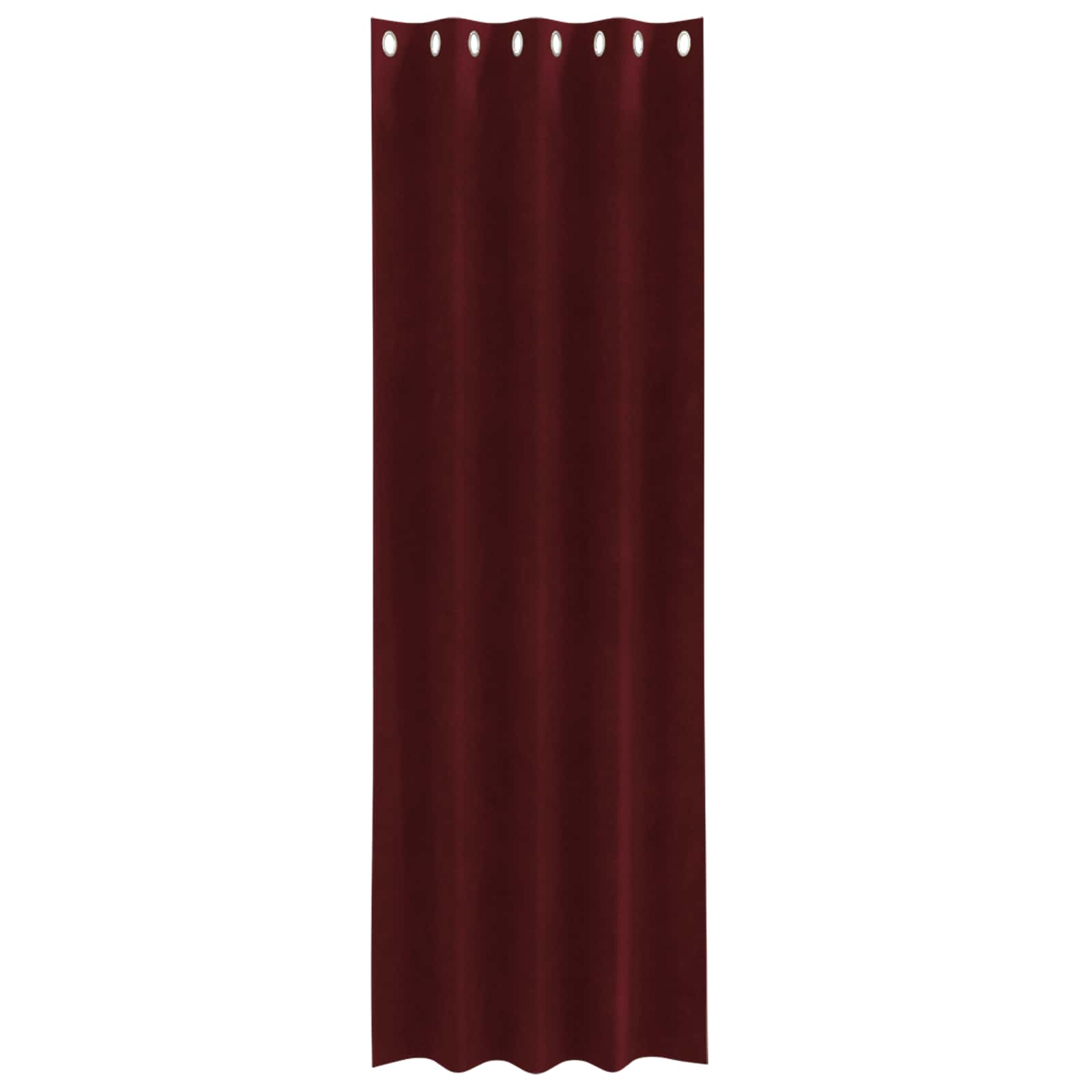 Verdunkelungsvorhänge 2 pcs Schwarz 140 x 140 cm Samt