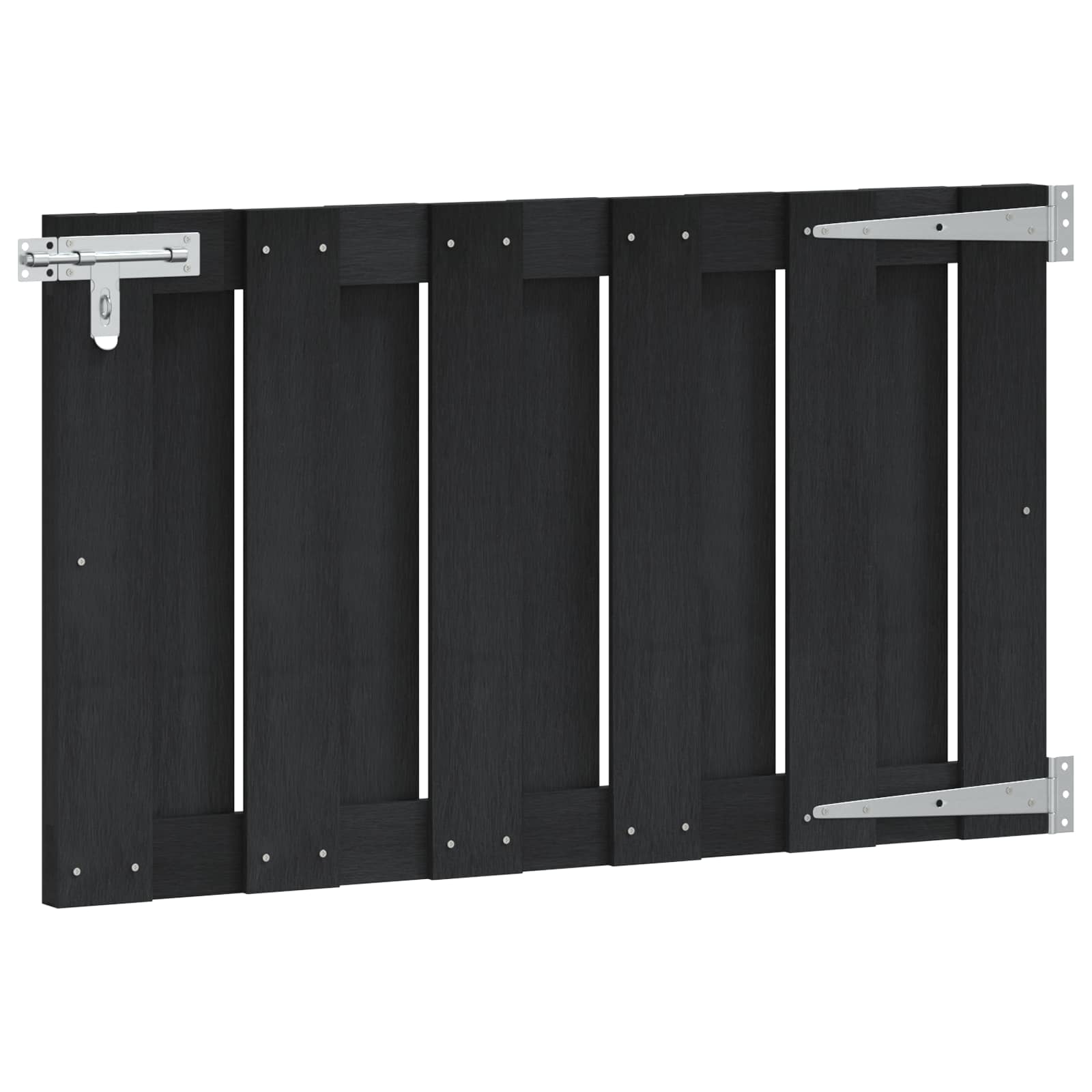 Gartentor WPC 100x112 cm Grau