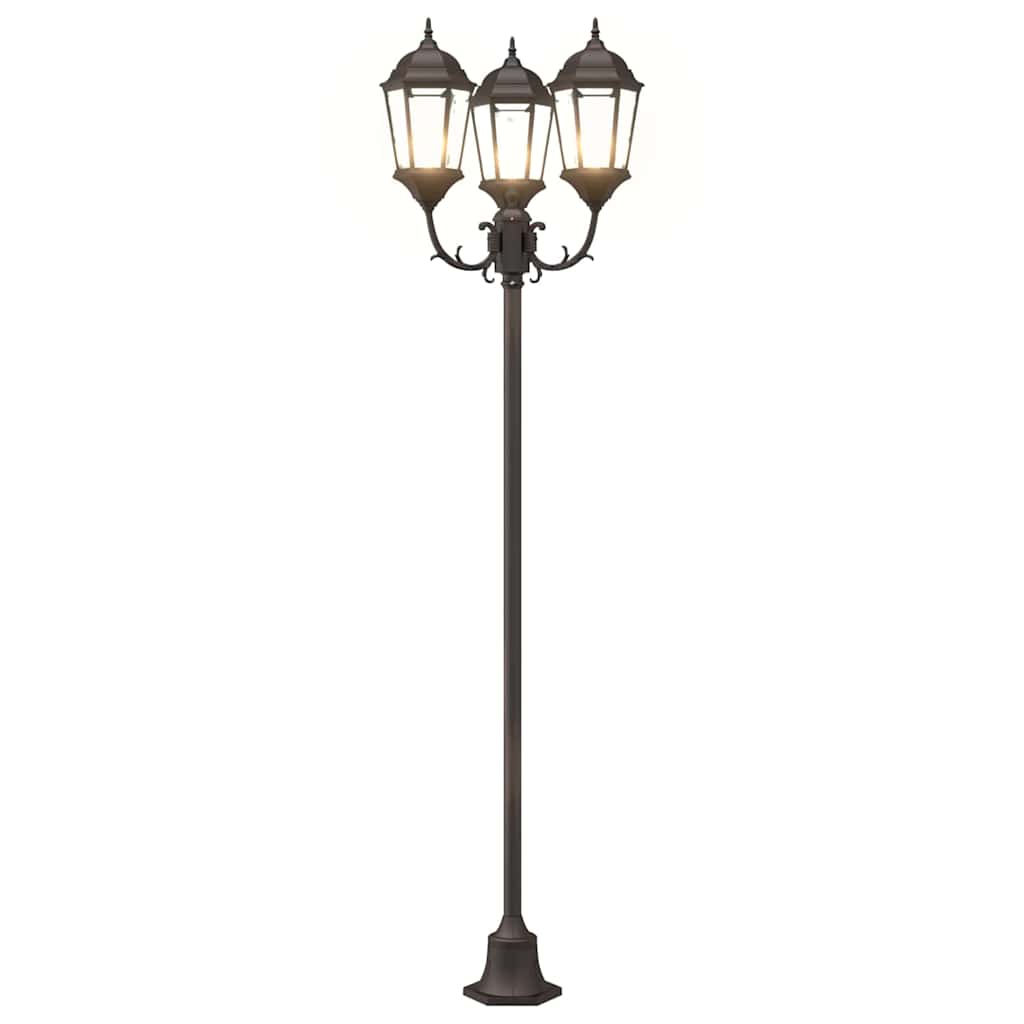 Garten-Licht Vintage gebürstetes Grün 57 x 49 x 241 cm