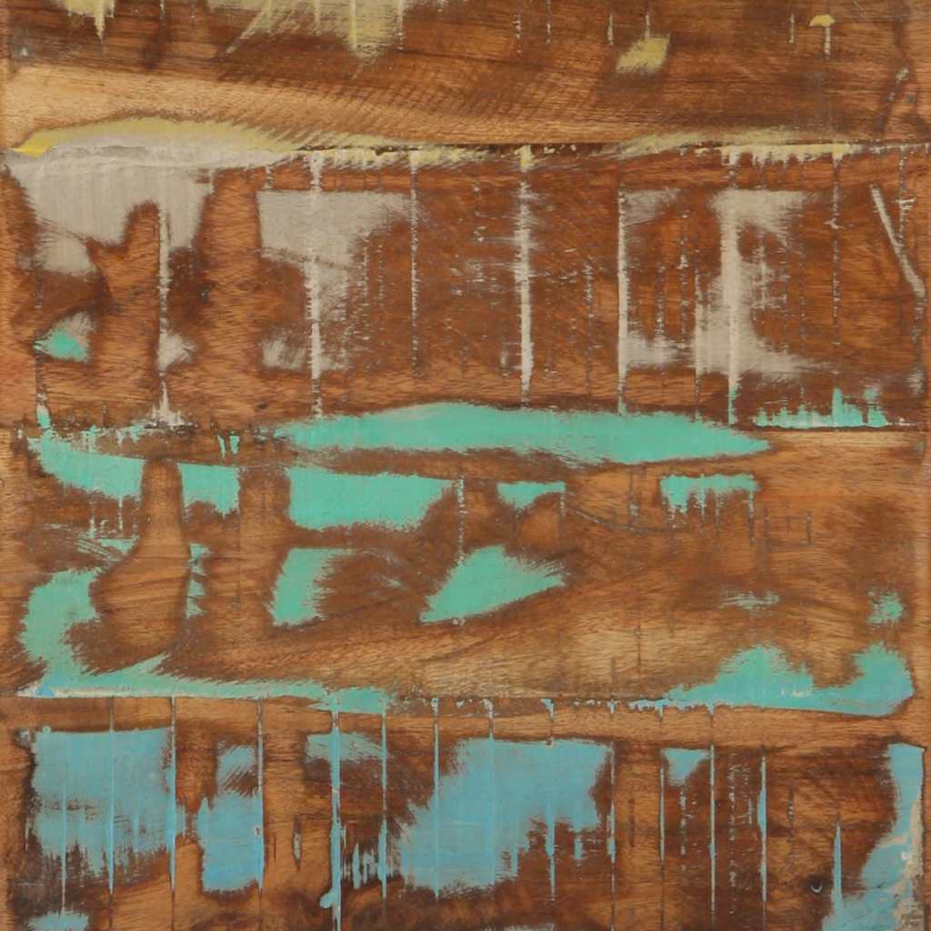 Nachttisch 40 x 35 x 50 cm Massives upgecyceltes Holz