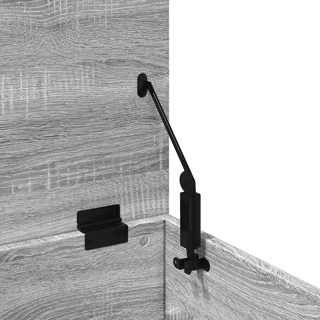 Aufbewahrungstruhe Weiß 84x42x46 cm Holzwerkstoff
