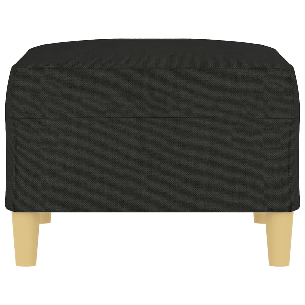Fußhocker Hellgrau 60x50x41 cm Stoff