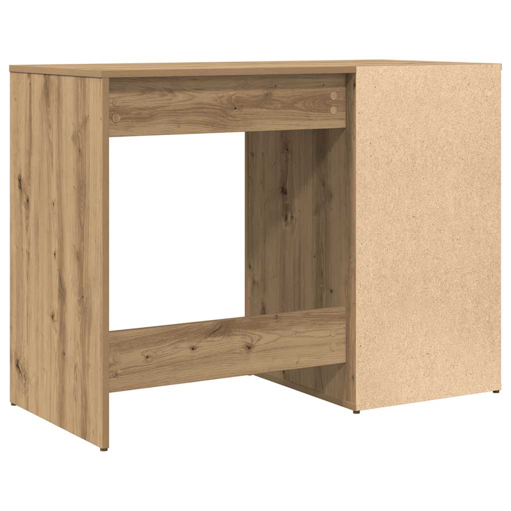 Schreibtisch Weiß 100x49x75 cm Holzwerkstoff