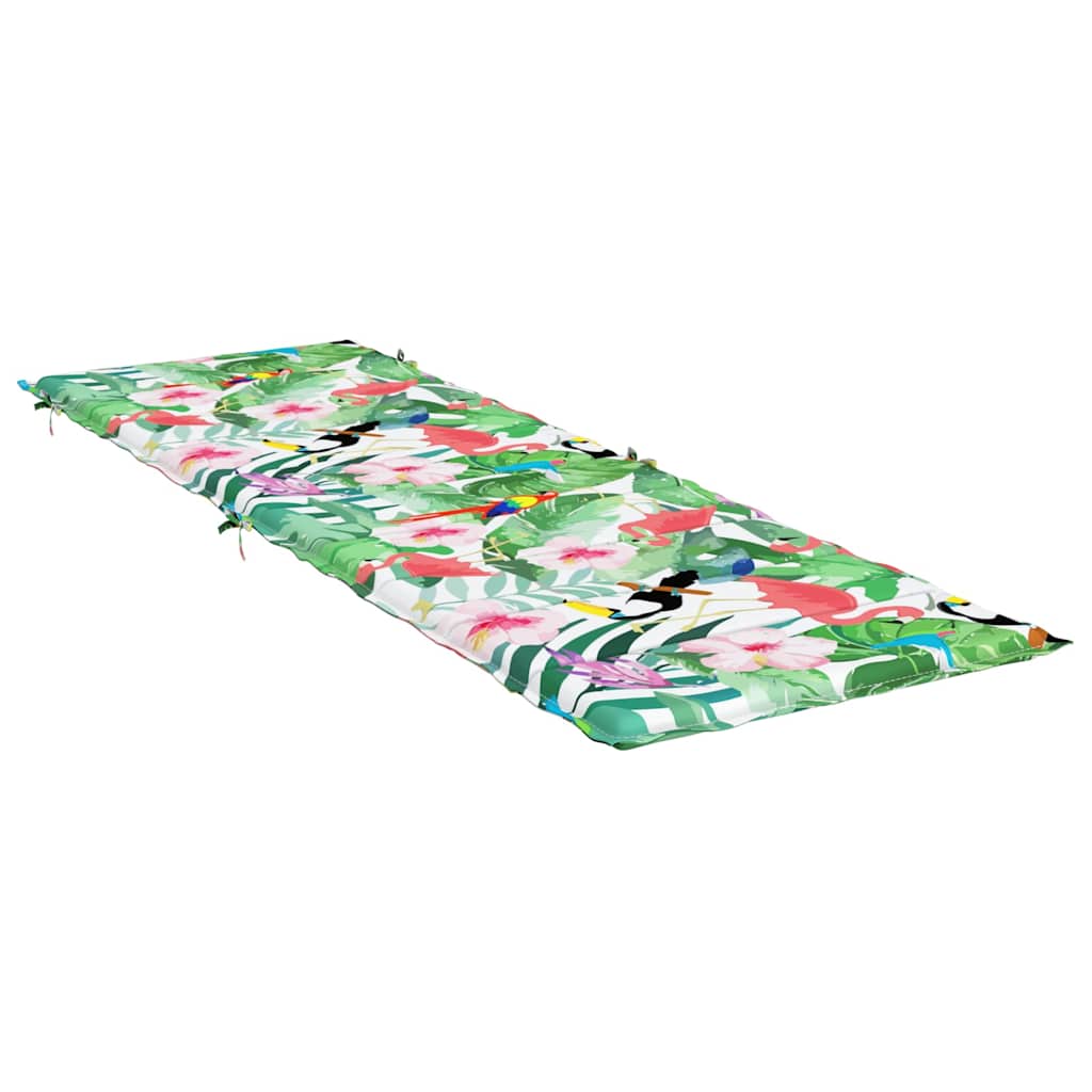 Sonnenliegen-Auflage Grau 186x58x4 cm Oxford-Gewebe