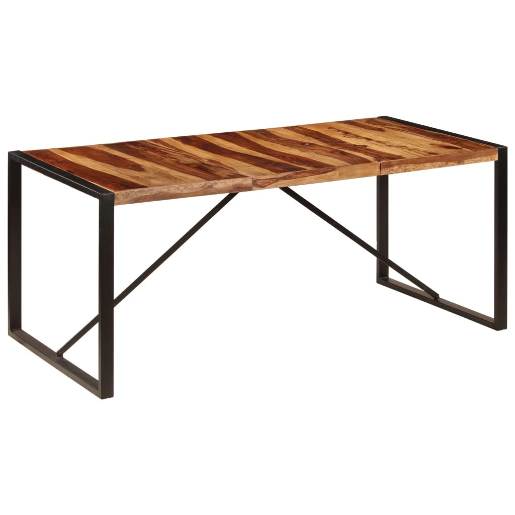 Esstisch 220x100x75 cm Massivholz Akazie