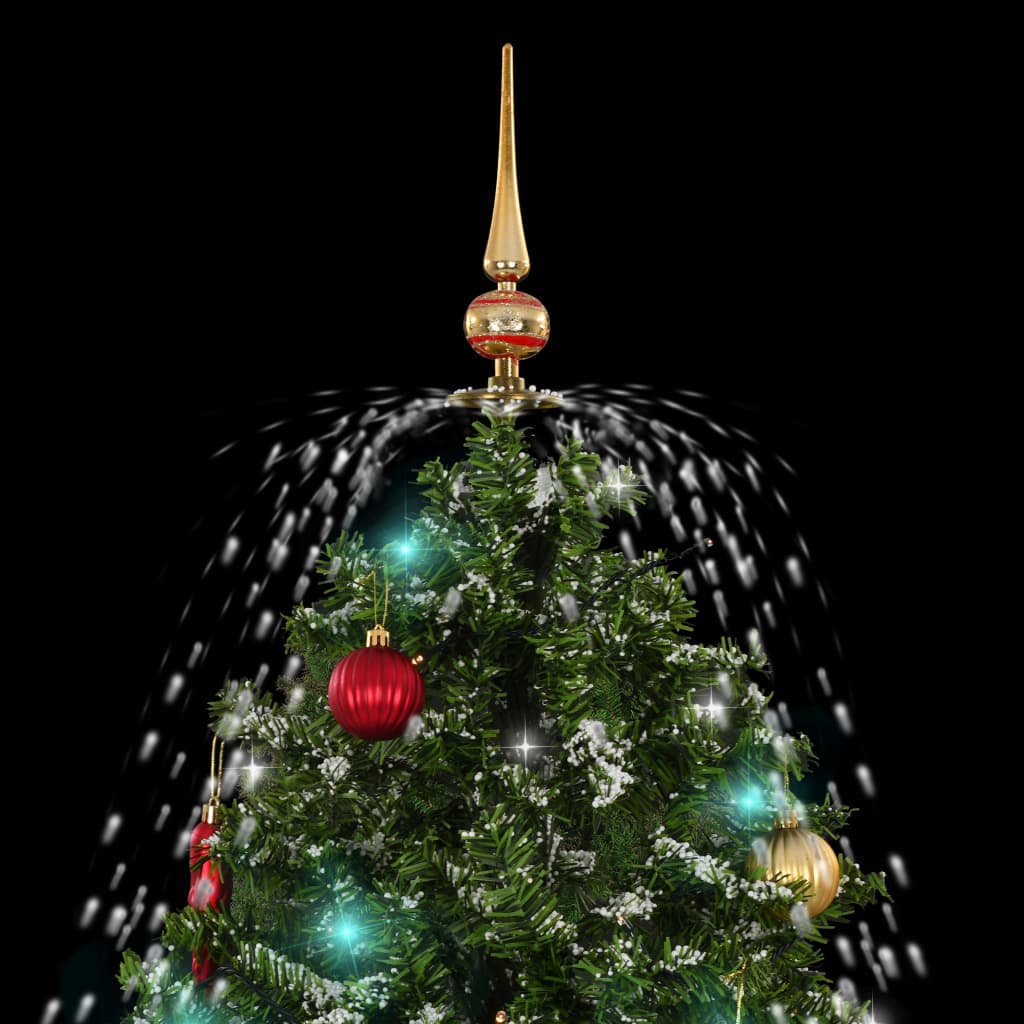 Schneiender Weihnachtsbaum mit Schirmfuß Grün 75 cm