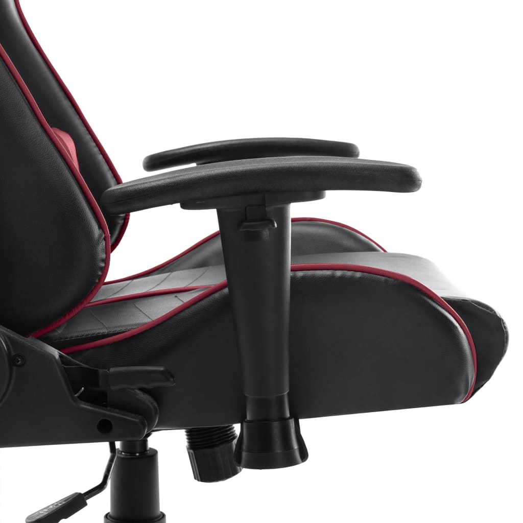 Gaming-Stuhl Schwarz und Blau Kunstleder