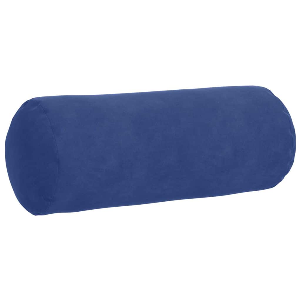 Bolsterkissen 2 Stück Blau Ø 15 x 40 cm Cordstoff
