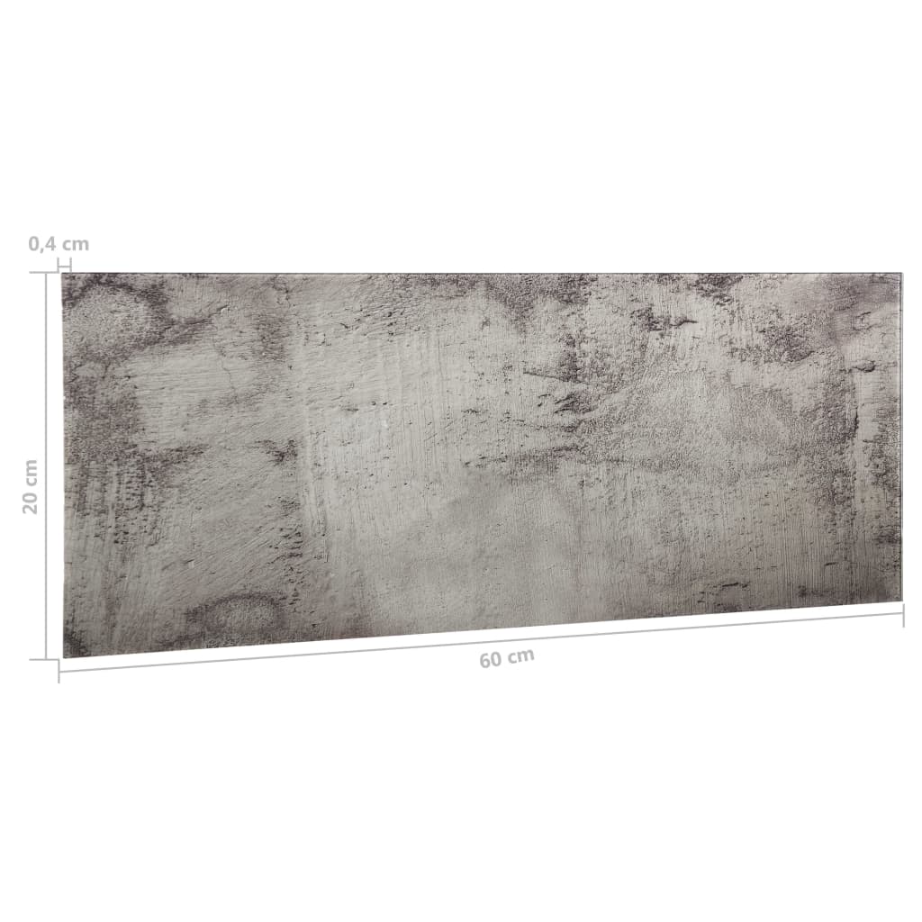 Magnettafel Wandmontage Glas 50x50 cm