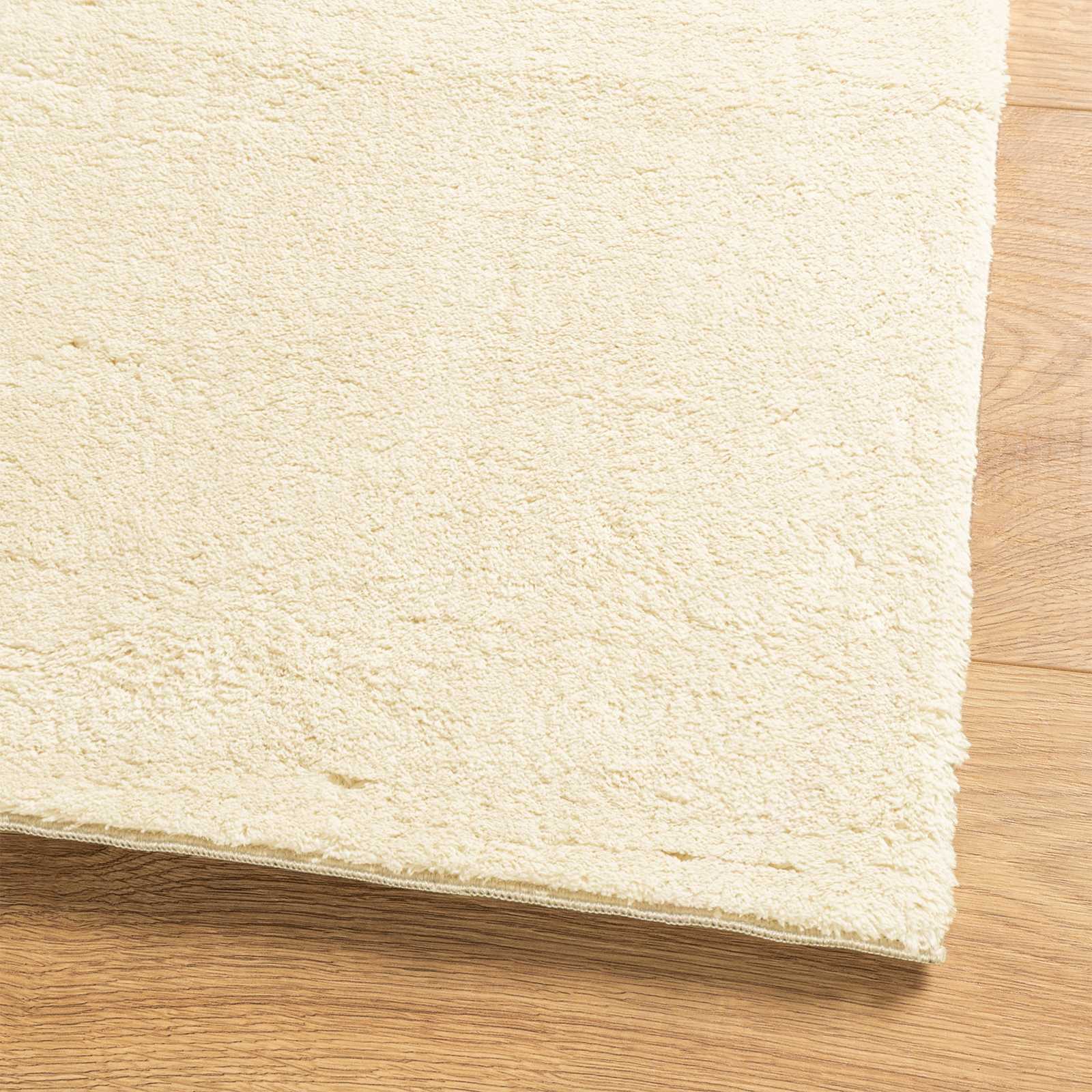 Teppich HUARTE Kurzflor Weich und Waschbar Anthrazit 60x110 cm