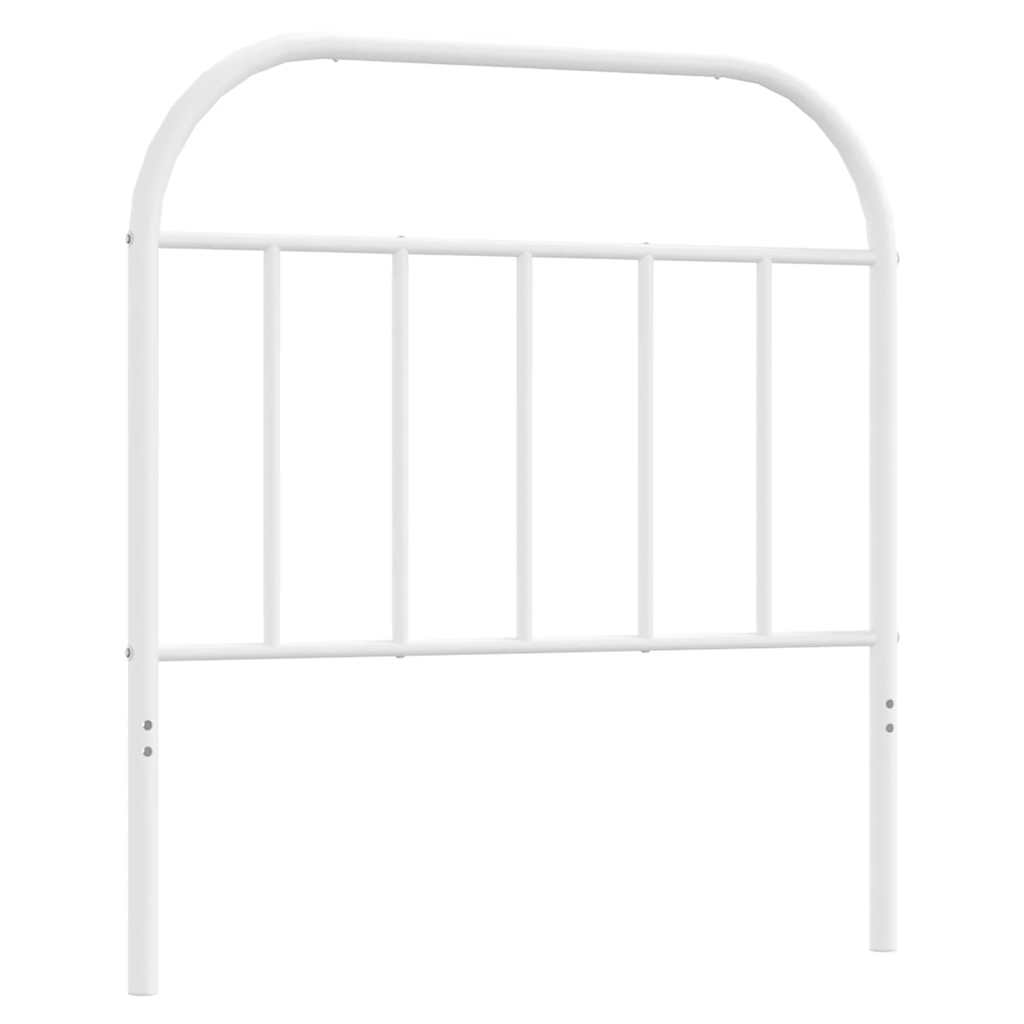 Ersatz-Kopfteil Metall Schwarz 75 cm