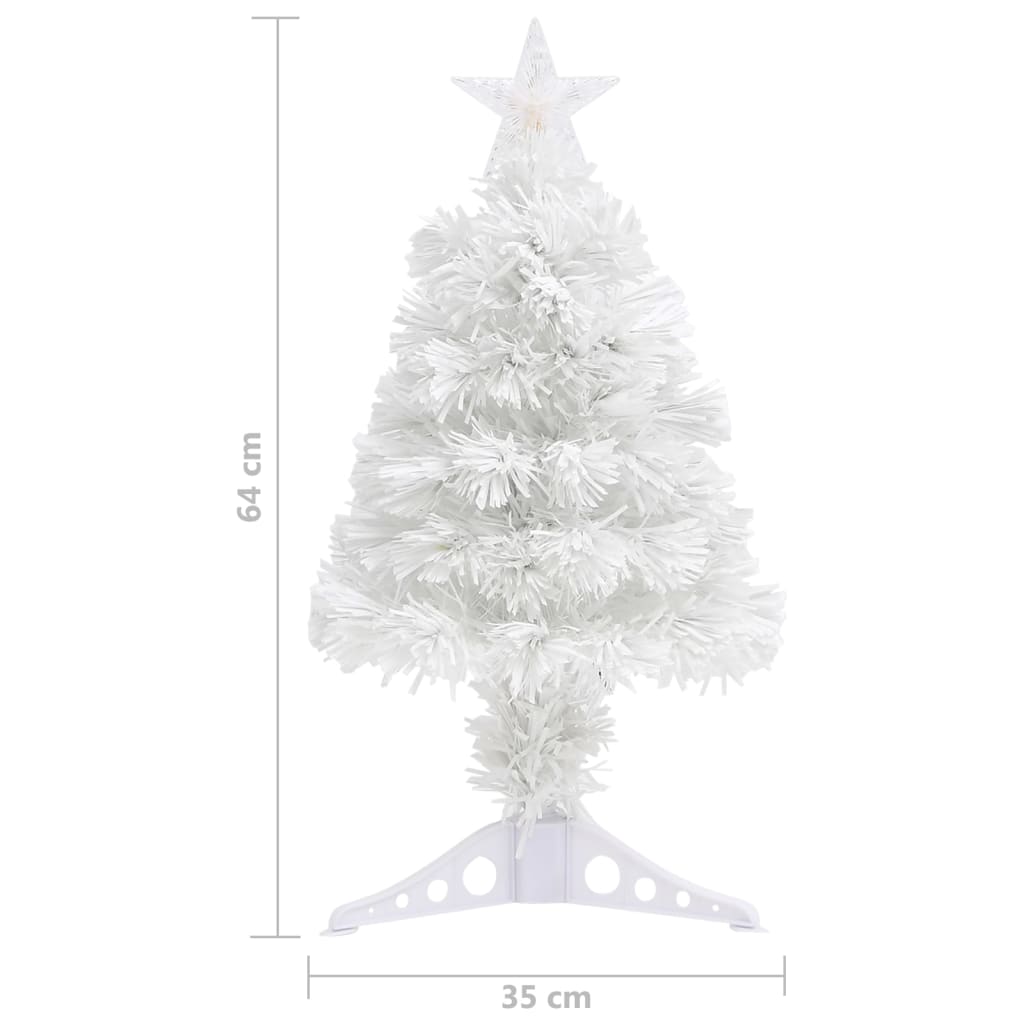 Vorbeleuchteter Weihnachtsbaum mit Ständer und LED 150 cm Glasfaser