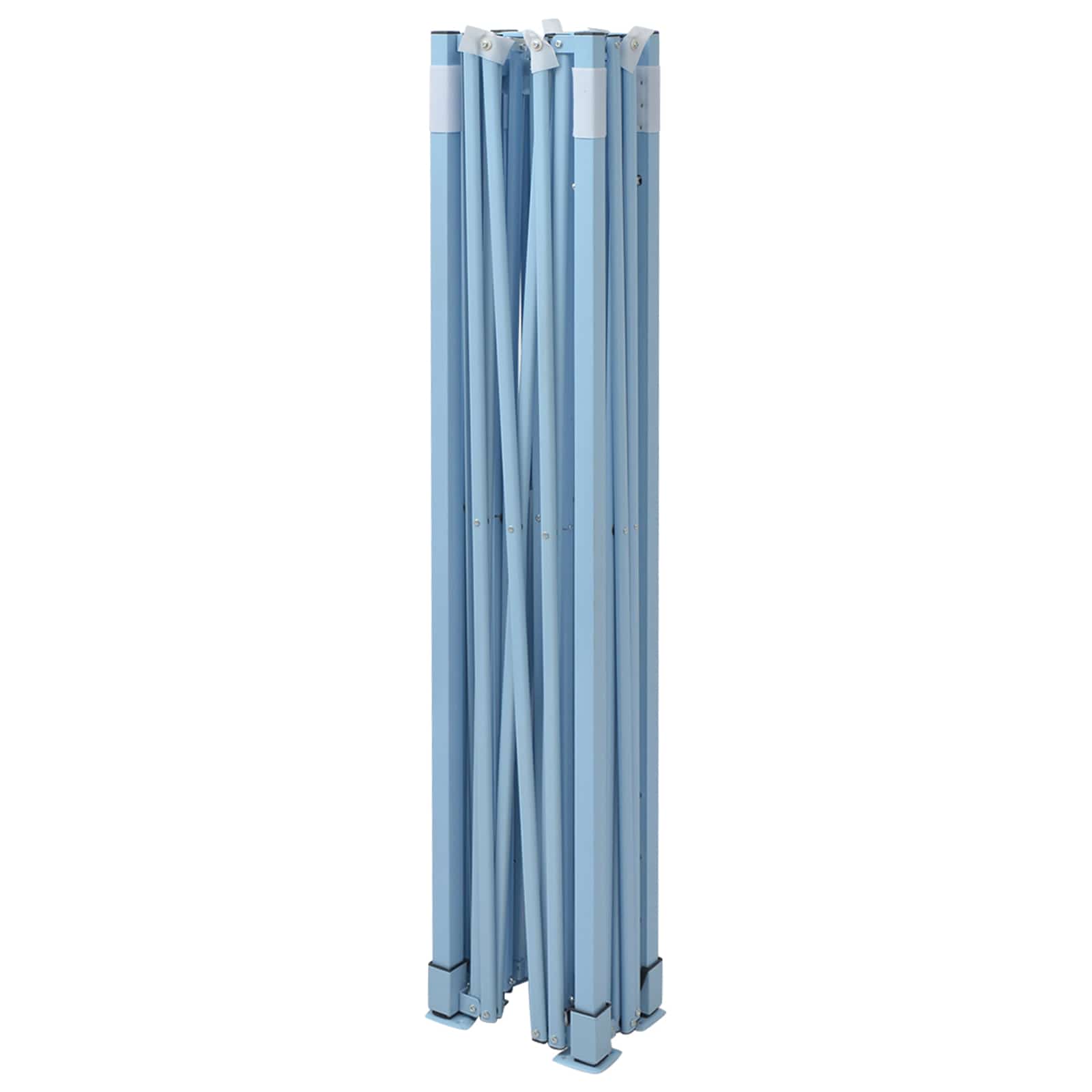 Partyzelt Faltbar Pop-Up Schwarz 292x292x315 cm