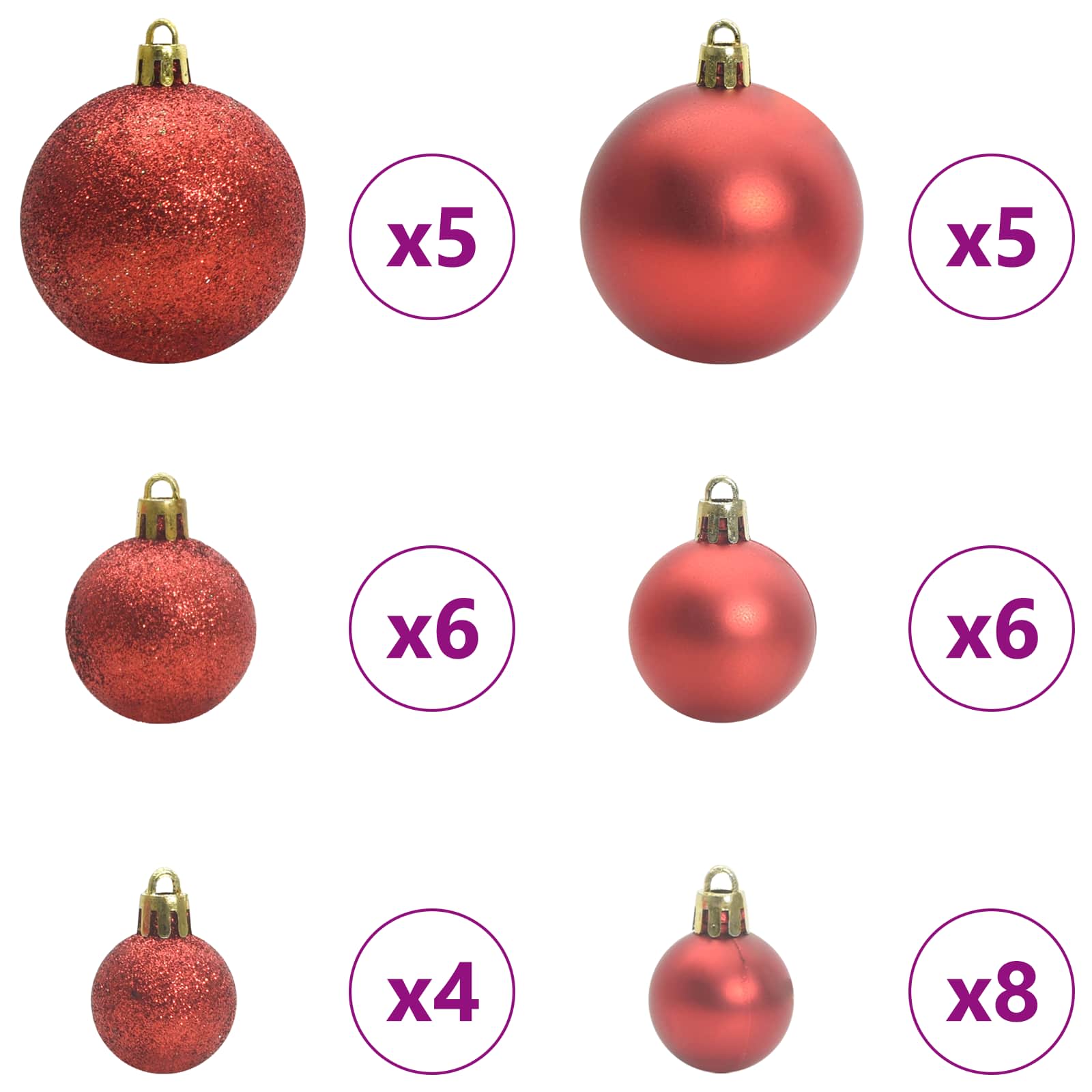 Künstlicher Weihnachtsbaum Weiß 120 cm PVC und Stahl