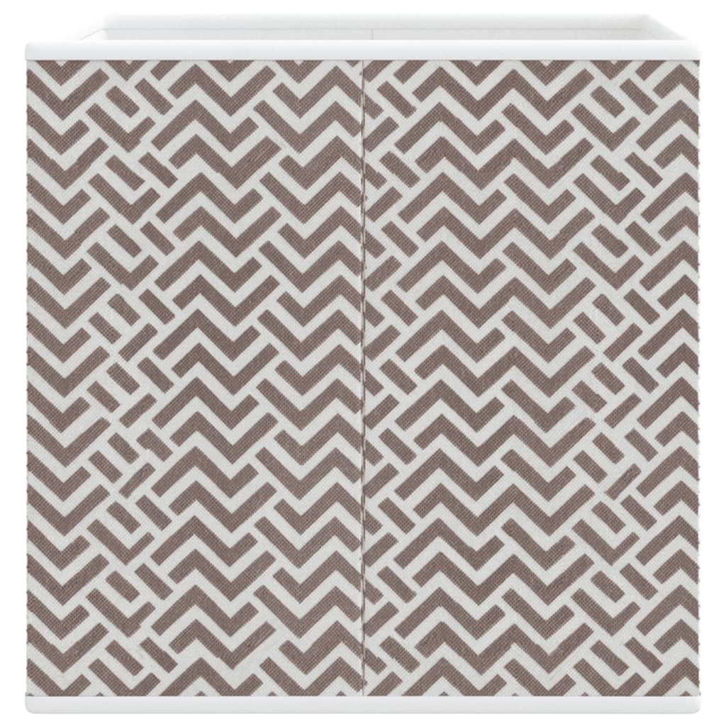 Faltboxen 4 Stk. Creme 32x32x32 cm Vlies