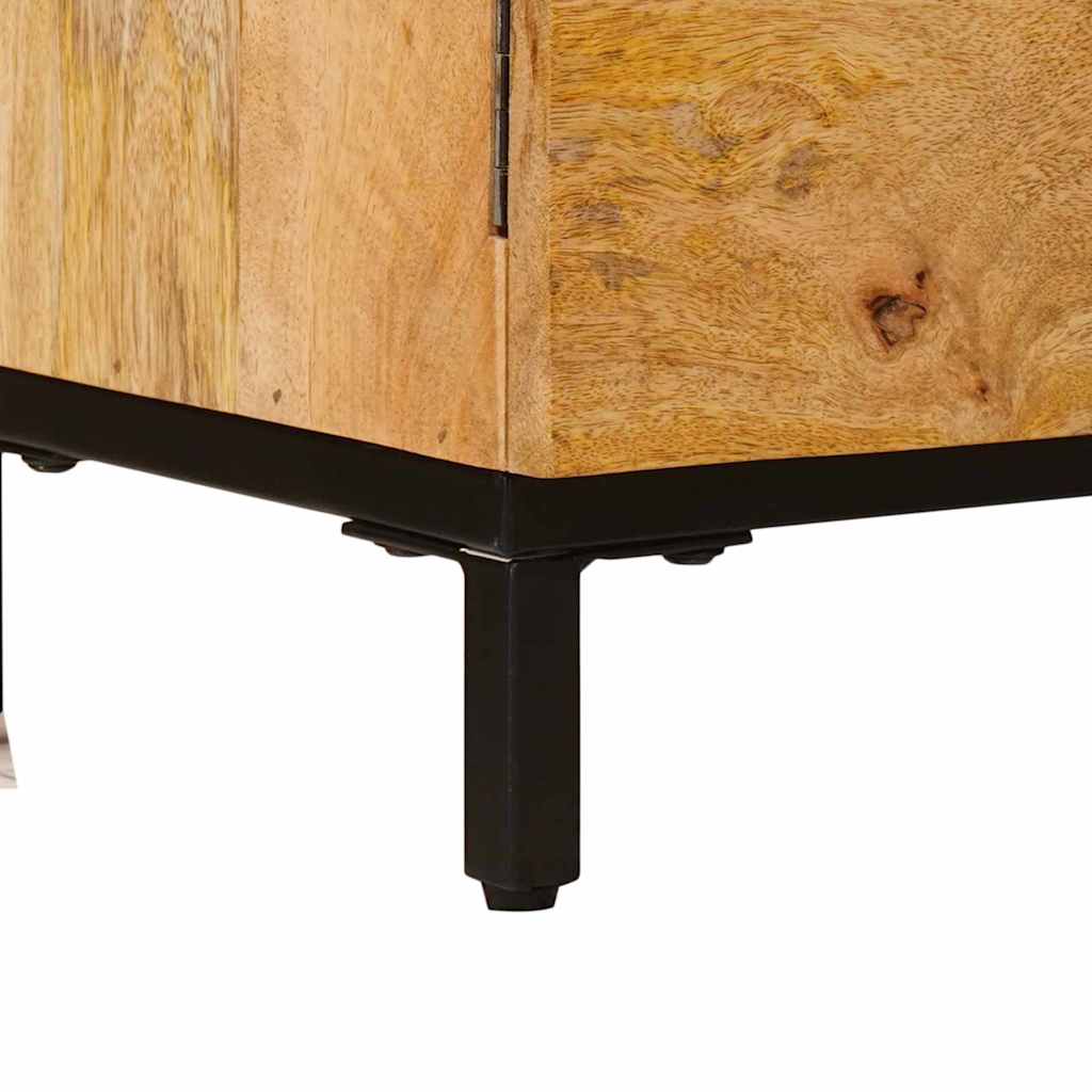 TV-Schrank 145x30x41 cm Massivholz Mango